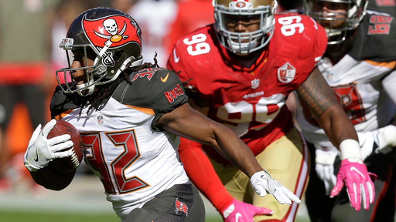 RB Rodgers making most of opportunity with Buccaneers